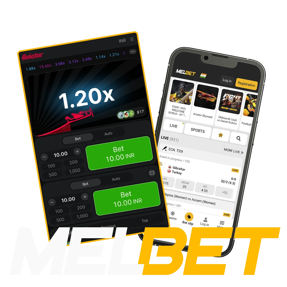 On the Melbet platform, you can enjoy the Aviator game.